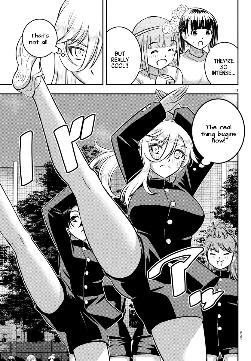 Yankee JK KuzuHana-chan Chapter 234 page 13 - Chapter 234: Cheer Parade