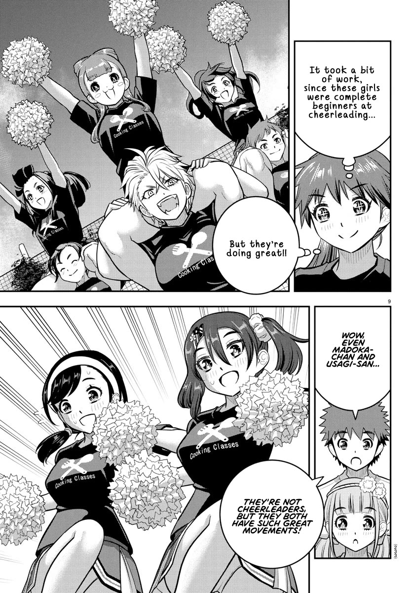Yankee JK KuzuHana-chan Chapter 234 page 9 - Chapter 234: Cheer Parade