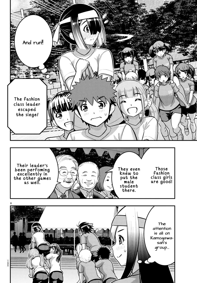 Yankee JK KuzuHana-chan Chapter 235 page 9 - Chapter 235: Cavalry Battle