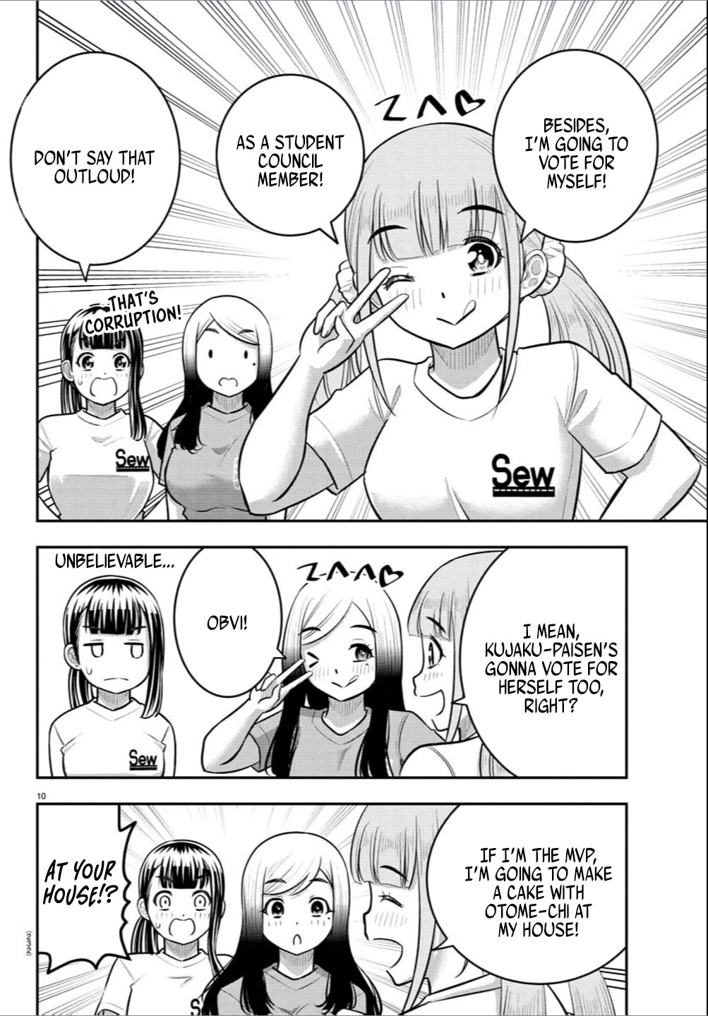 Yankee JK KuzuHana-chan Chapter 237 page 10 - Chapter 237: What will you do as MVP?