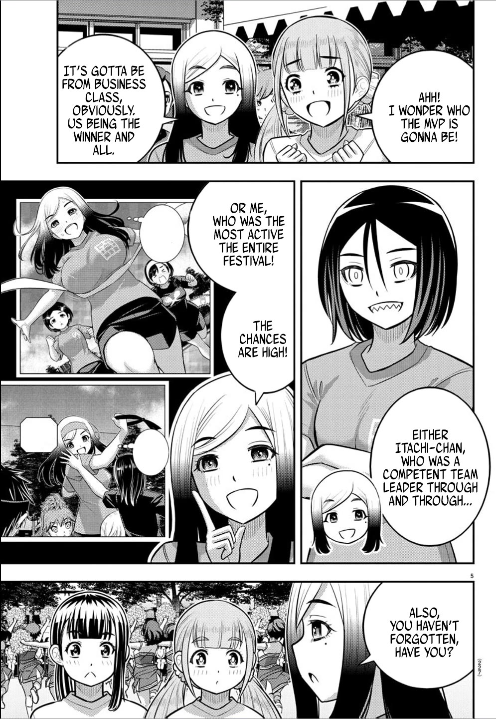 Yankee JK KuzuHana-chan Chapter 237 page 5 - Chapter 237: What will you do as MVP?