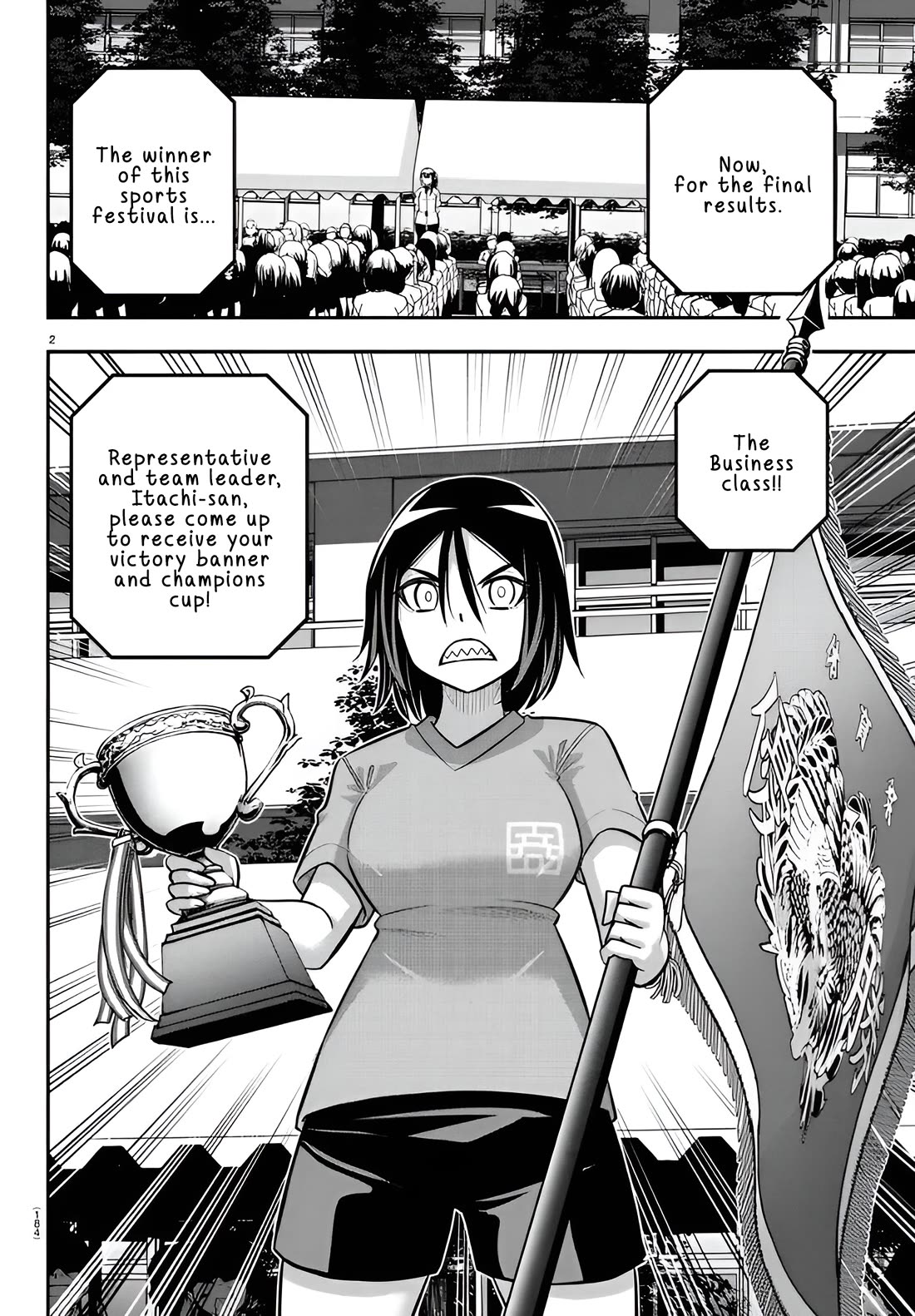 Yankee JK KuzuHana-chan Chapter 238 page 2 - Chapter 238: Who is the MVP?