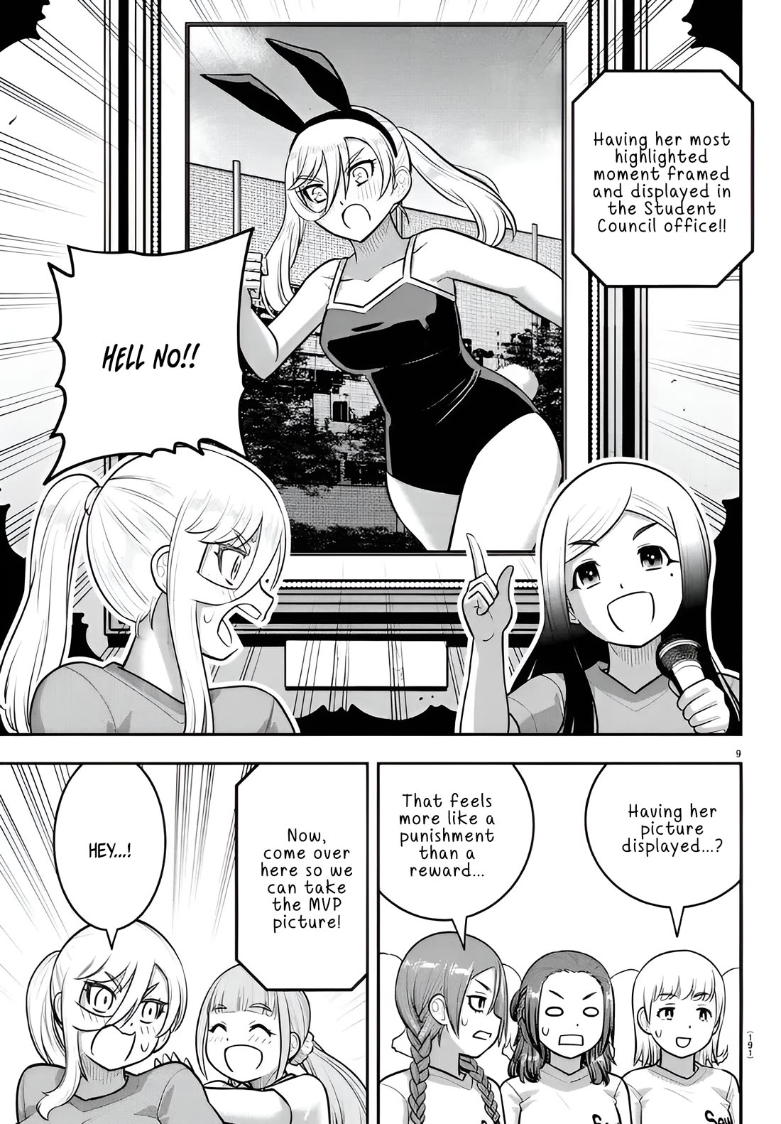 Yankee JK KuzuHana-chan Chapter 238 page 9 - Chapter 238: Who is the MVP?