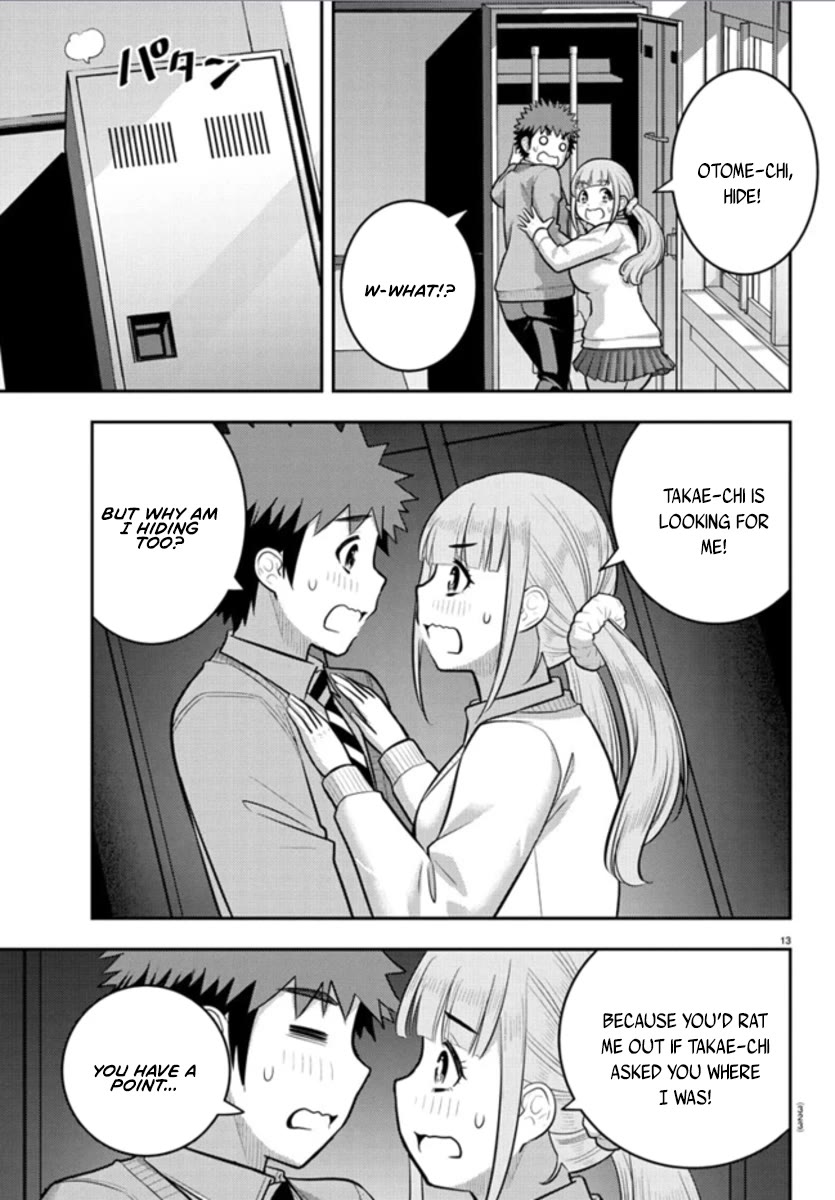 Yankee JK KuzuHana-chan Chapter 239 page 13 - Chapter 239: CH 239 Heart-throbbing Afterschool Escapade