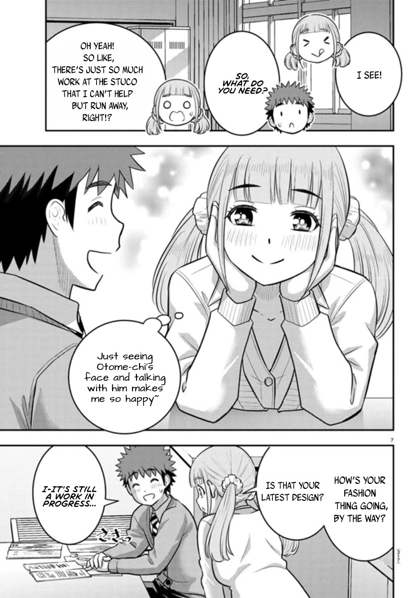 Yankee JK KuzuHana-chan Chapter 239 page 7 - Chapter 239: CH 239 Heart-throbbing Afterschool Escapade