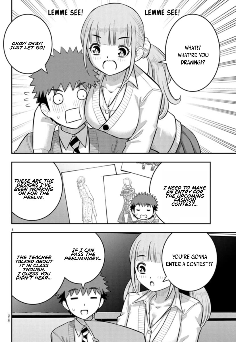 Yankee JK KuzuHana-chan Chapter 239 page 8 - Chapter 239: CH 239 Heart-throbbing Afterschool Escapade