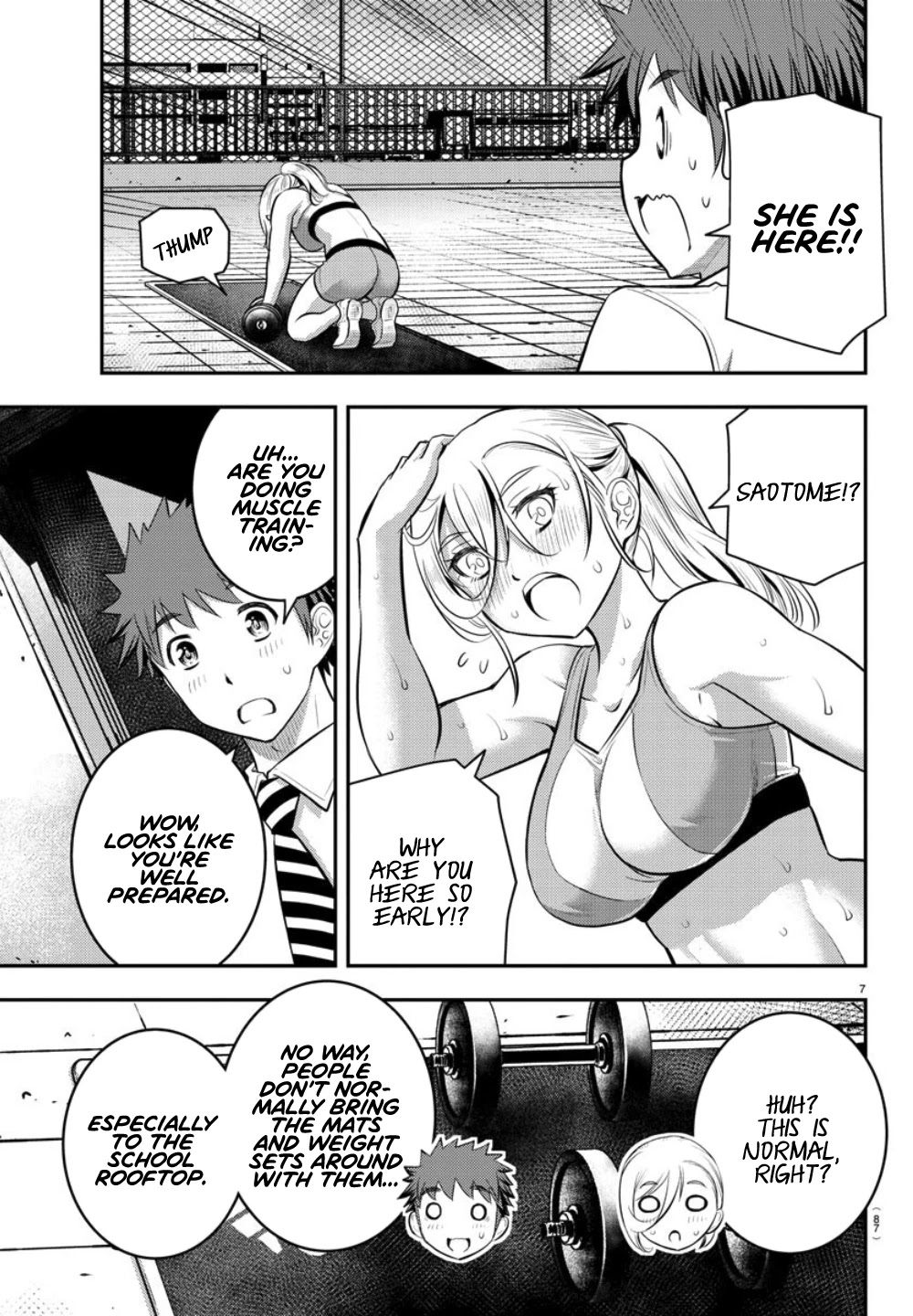 Yankee JK KuzuHana-chan Chapter 24 page 8 - Chapter 24: Early Morning Training