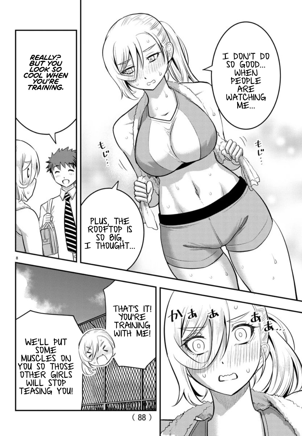 Yankee JK KuzuHana-chan Chapter 24 page 9 - Chapter 24: Early Morning Training
