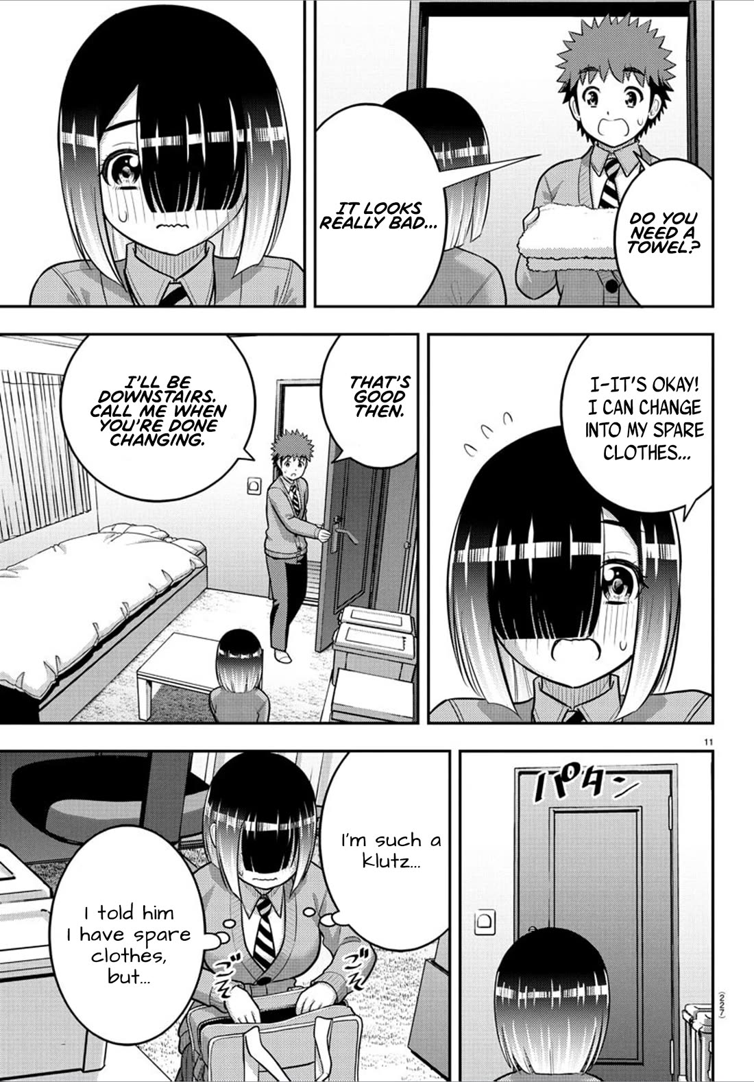 Yankee JK KuzuHana-chan Chapter 241 page 11 - Chapter 241: Test Study Group