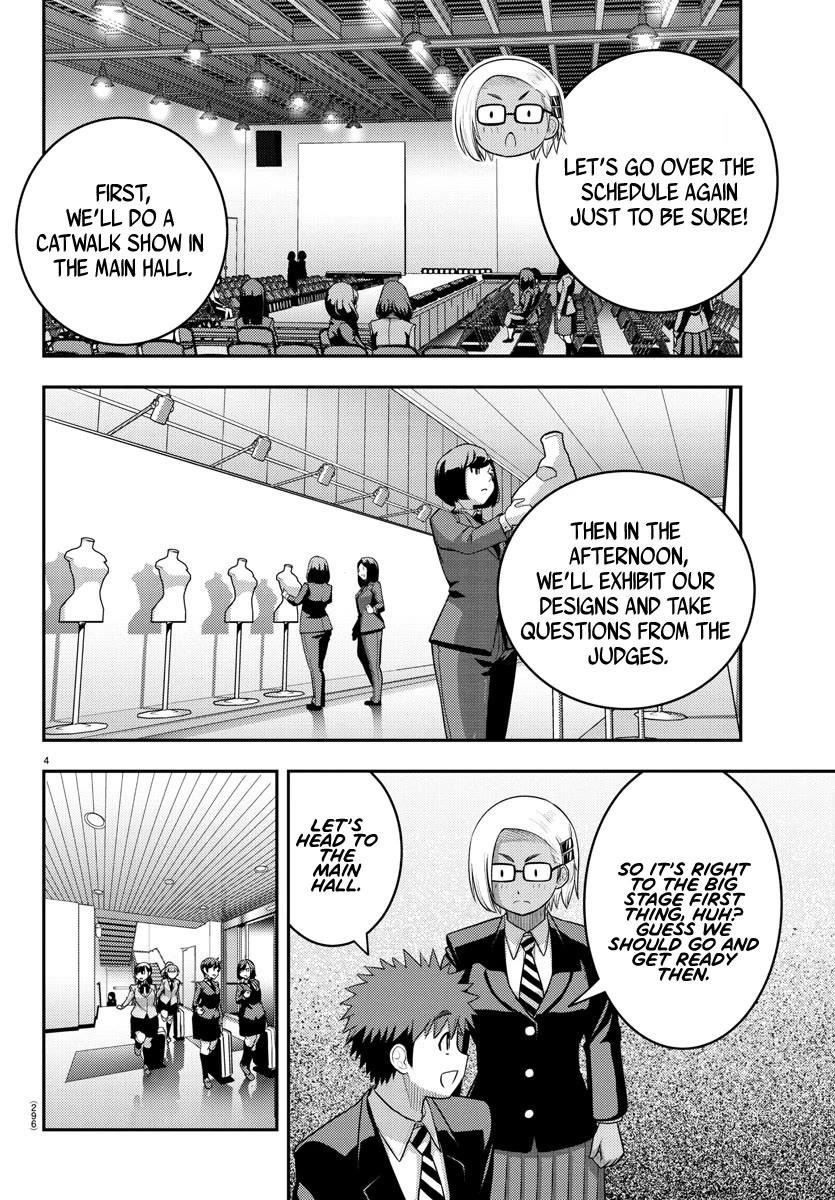 Yankee JK KuzuHana-chan Chapter 243 page 4 - Chapter 243: High School Fashion Design Contest