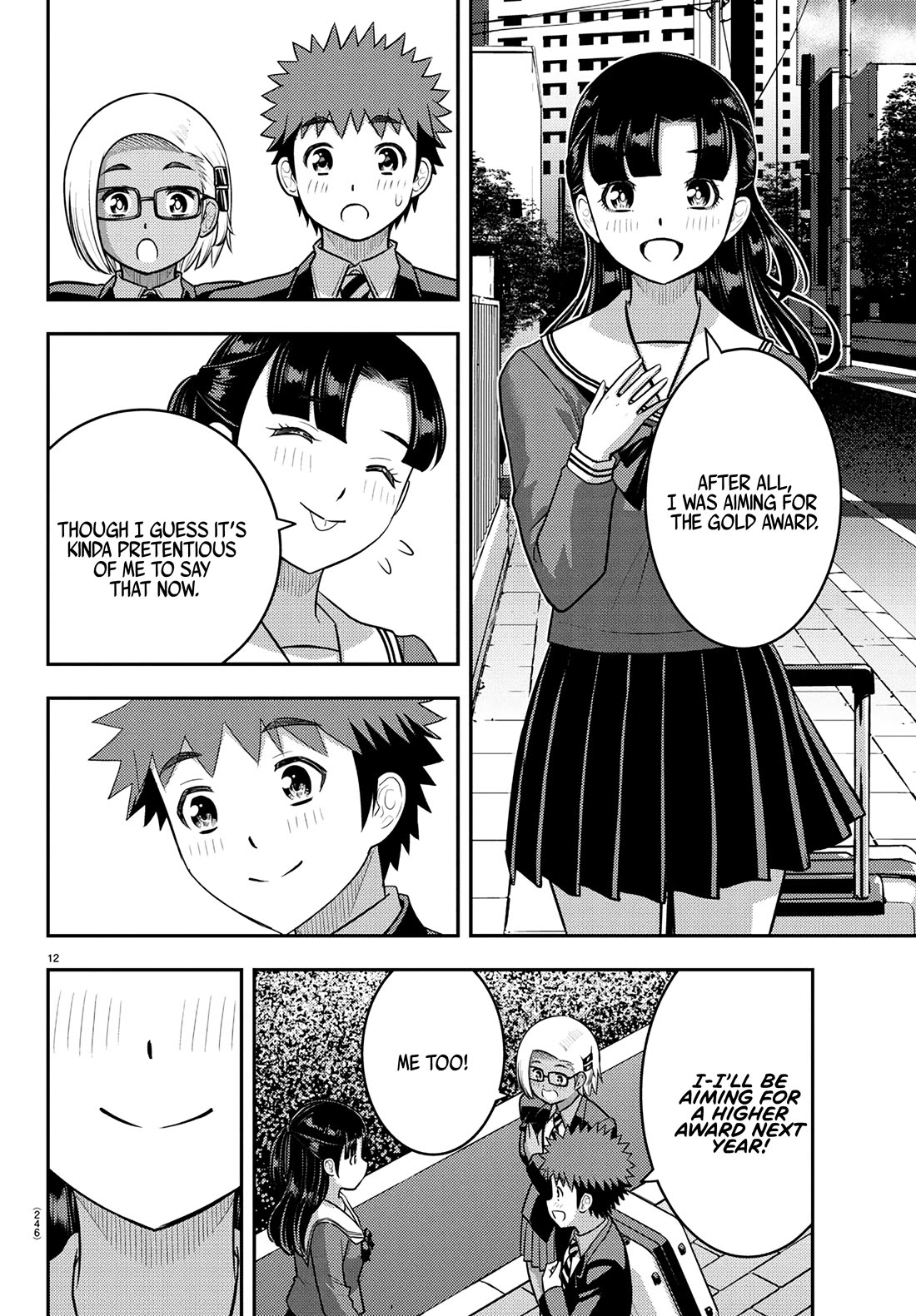 Yankee JK KuzuHana-chan Chapter 245 page 12 - Chapter 245: Let's meet again someday