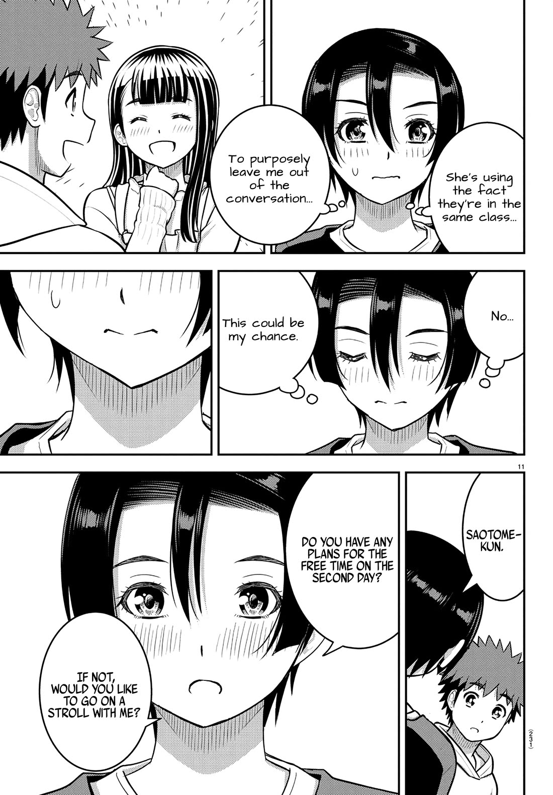 Yankee JK KuzuHana-chan Chapter 246 page 11 - Chapter 246: Hawk vs Tiger