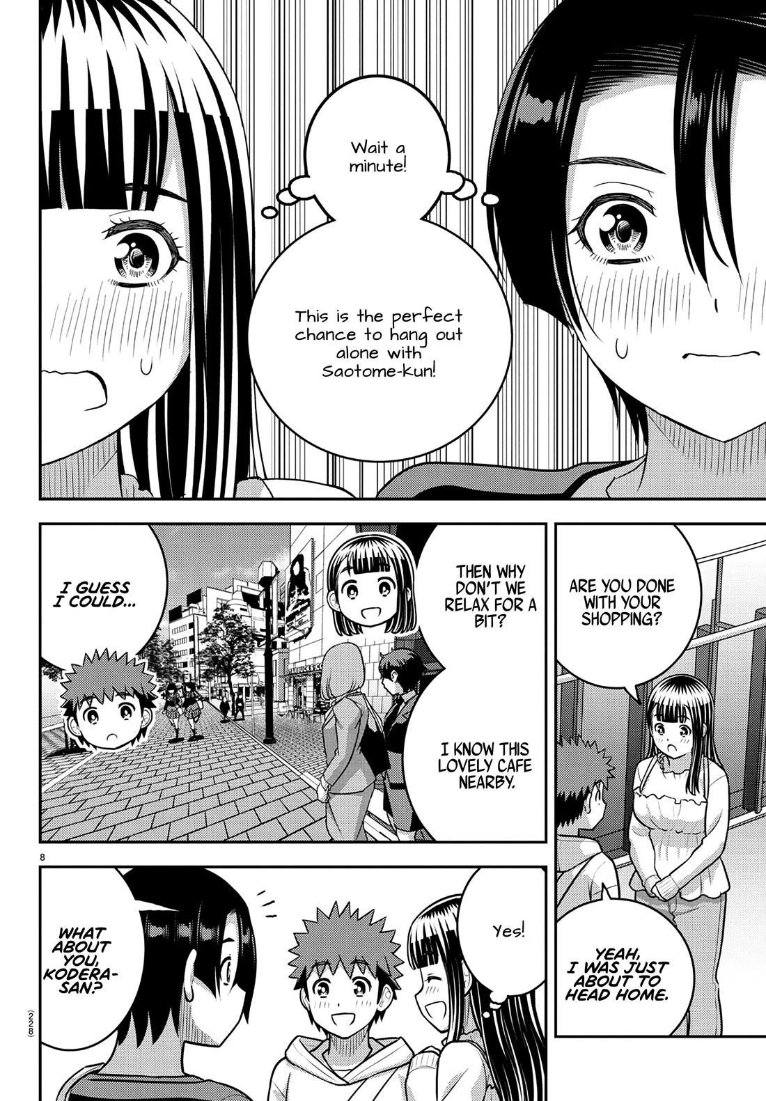 Yankee JK KuzuHana-chan Chapter 246 page 8 - Chapter 246: Hawk vs Tiger