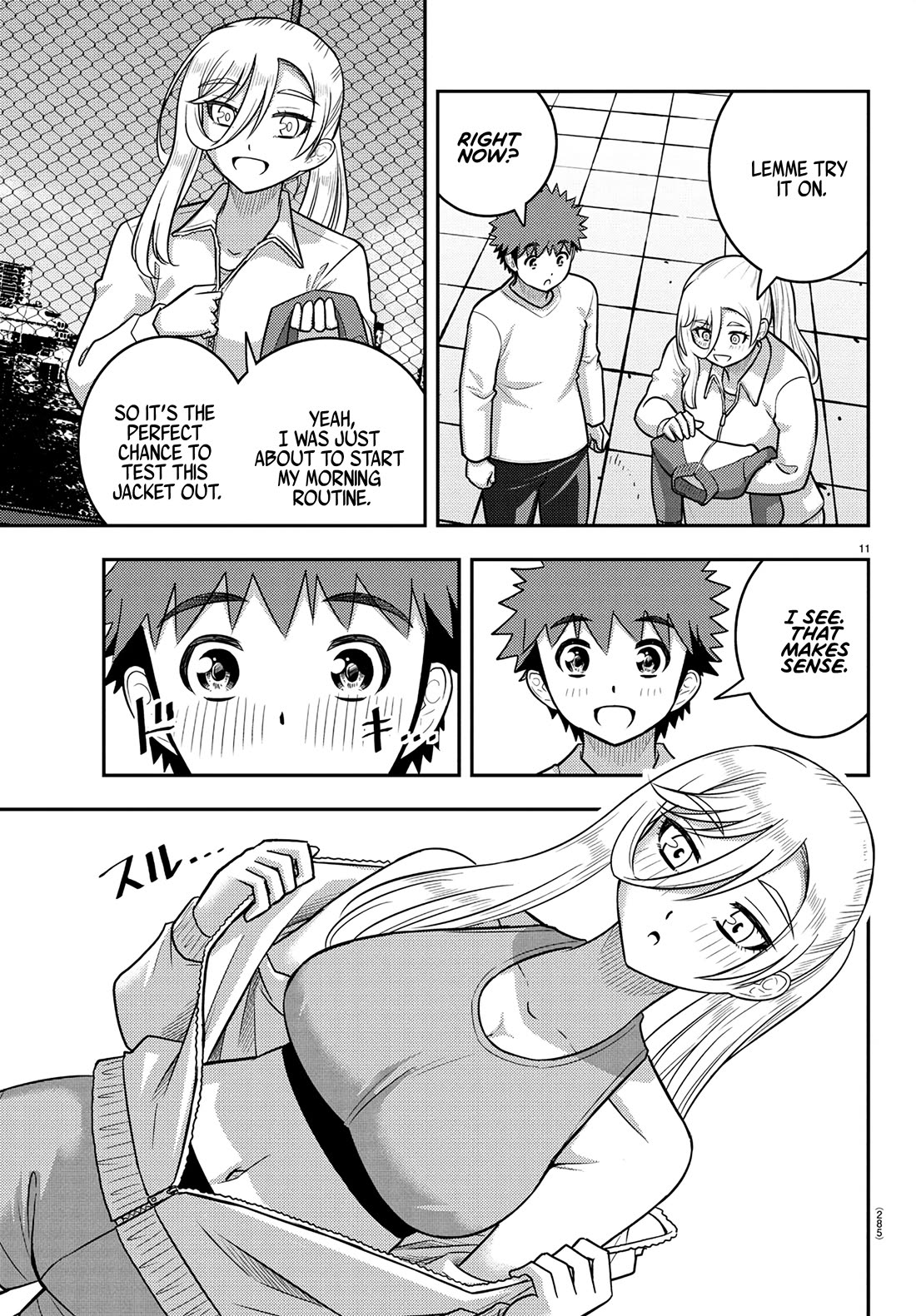 Yankee JK KuzuHana-chan Chapter 247 page 11 - Chapter 247: Hanako's Birthday