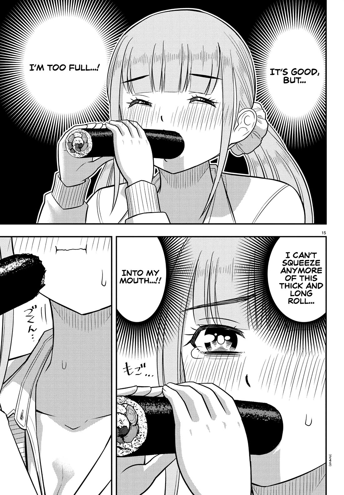 Yankee JK KuzuHana-chan Chapter 248 page 15 - Chapter 248: Sushi Max