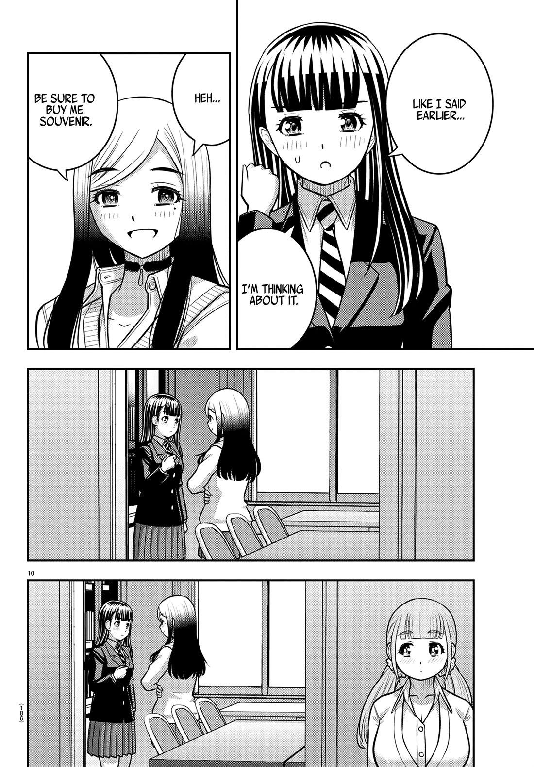 Yankee JK KuzuHana-chan Chapter 249 page 10 - Chapter 249: Looking Forward to the School Trip