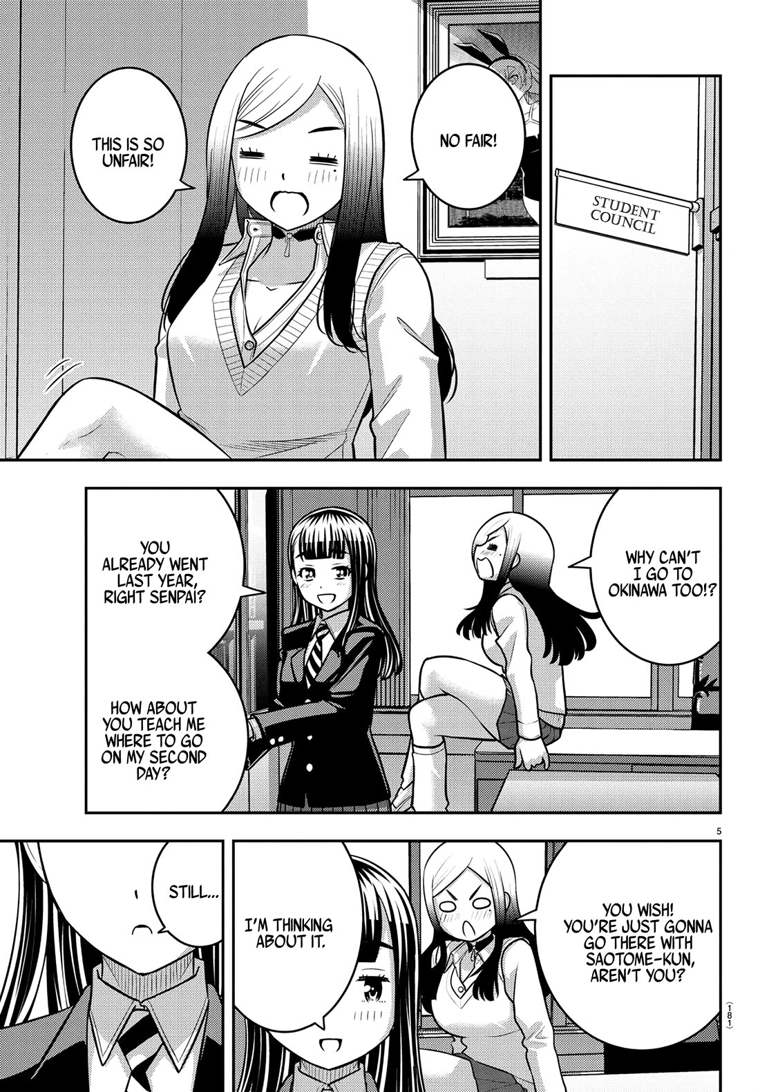 Yankee JK KuzuHana-chan Chapter 249 page 5 - Chapter 249: Looking Forward to the School Trip