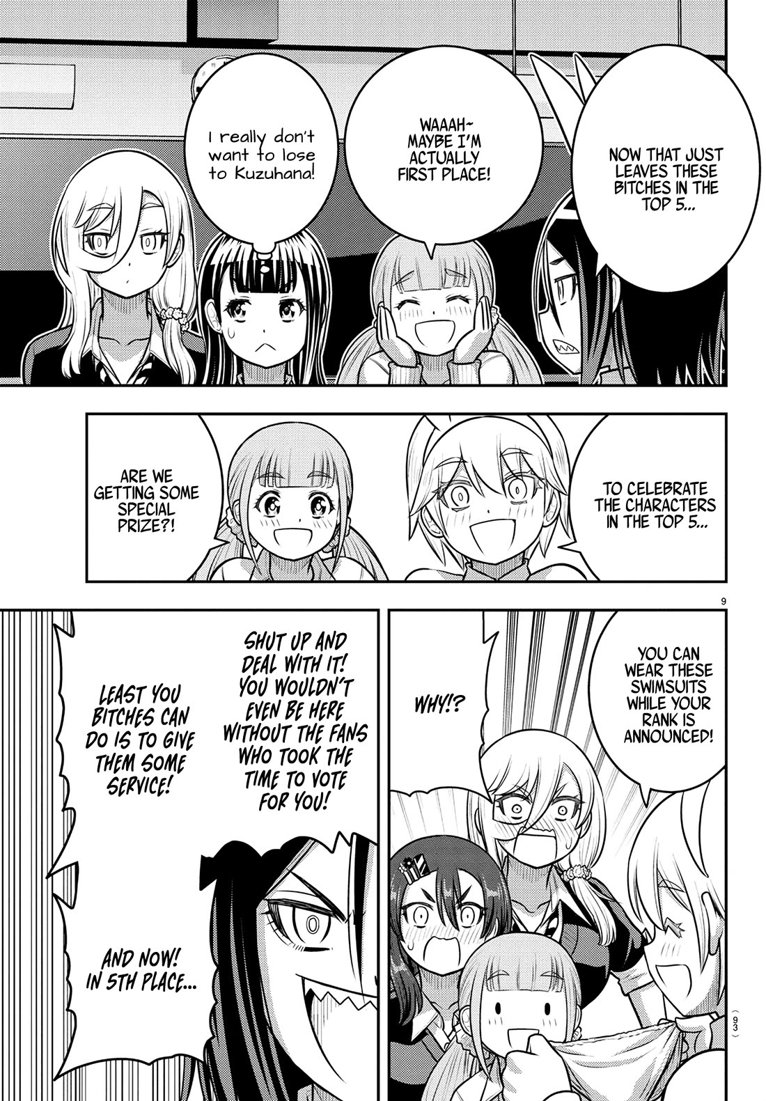 Yankee JK KuzuHana-chan Chapter 250.1 page 10 - Chapter 250.1: Popularity contest winners!!