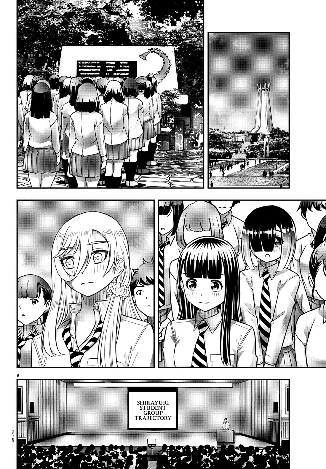 Yankee JK KuzuHana-chan Chapter 250 page 5 - Chapter 250: The School Trip