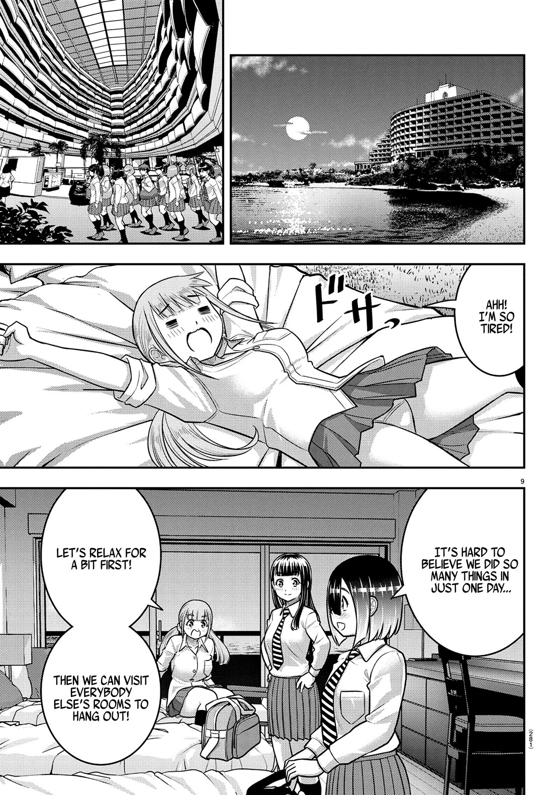 Yankee JK KuzuHana-chan Chapter 250 page 8 - Chapter 250: The School Trip