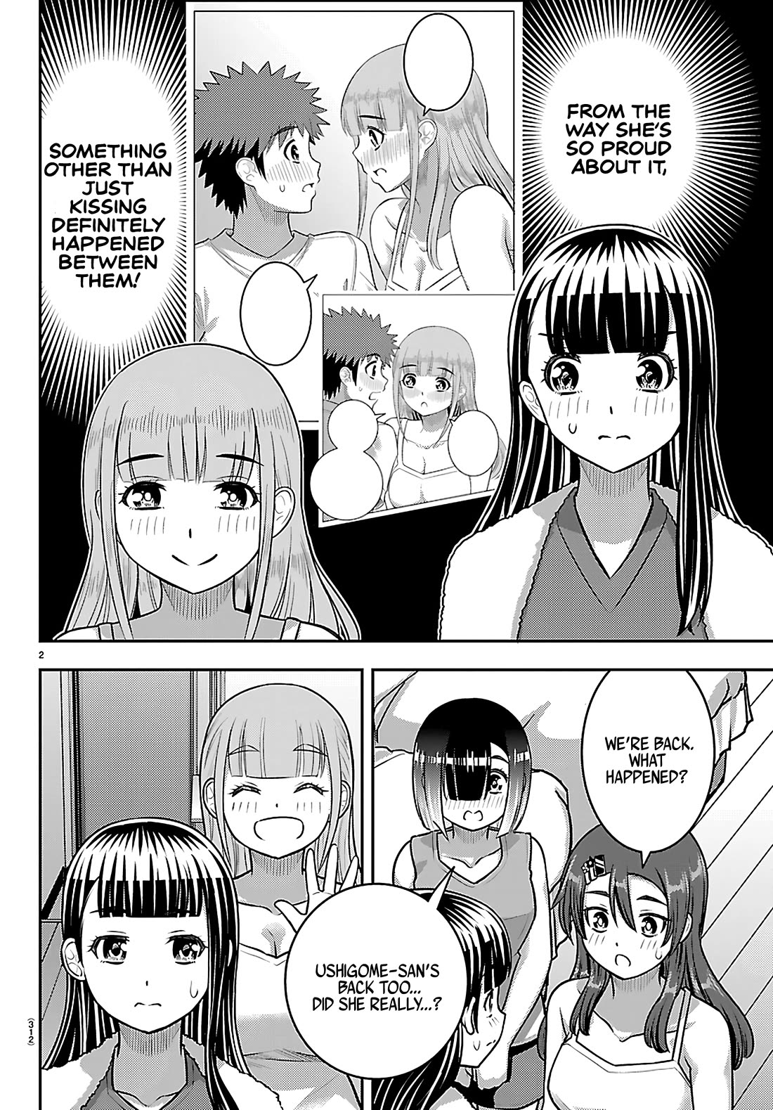 Yankee JK KuzuHana-chan Chapter 253 page 2 - Chapter 253: Jenga! A Young Girls' Battle!