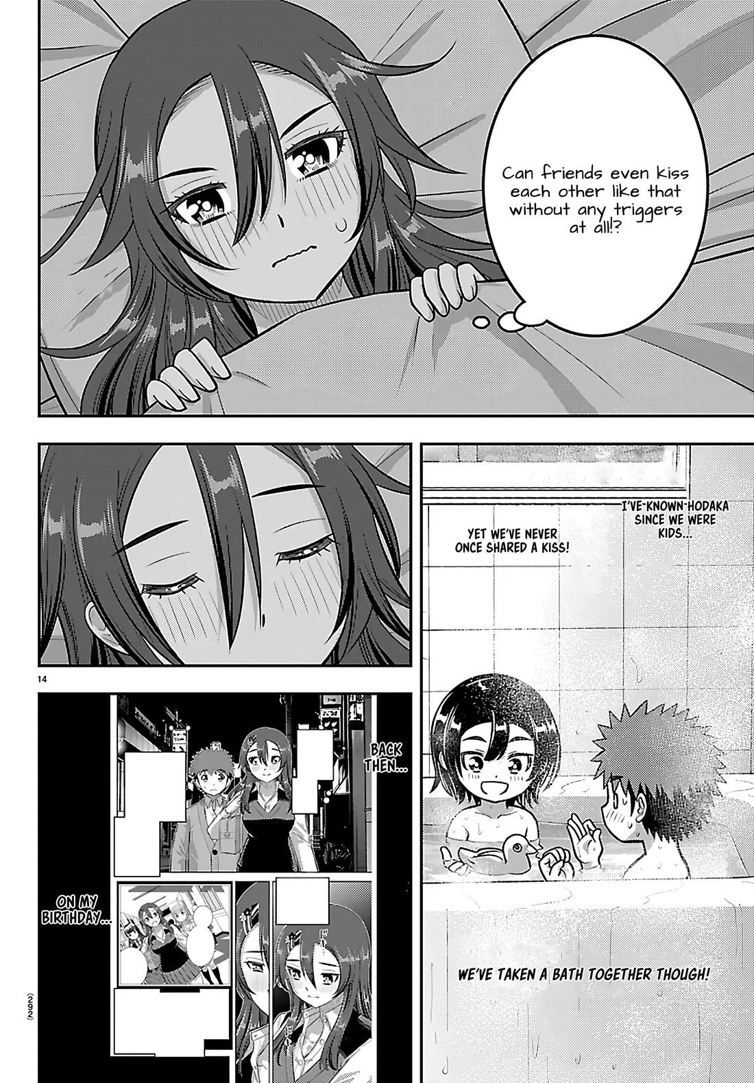 Yankee JK KuzuHana-chan Chapter 254 page 14 - Chapter 254: Sleepless Night