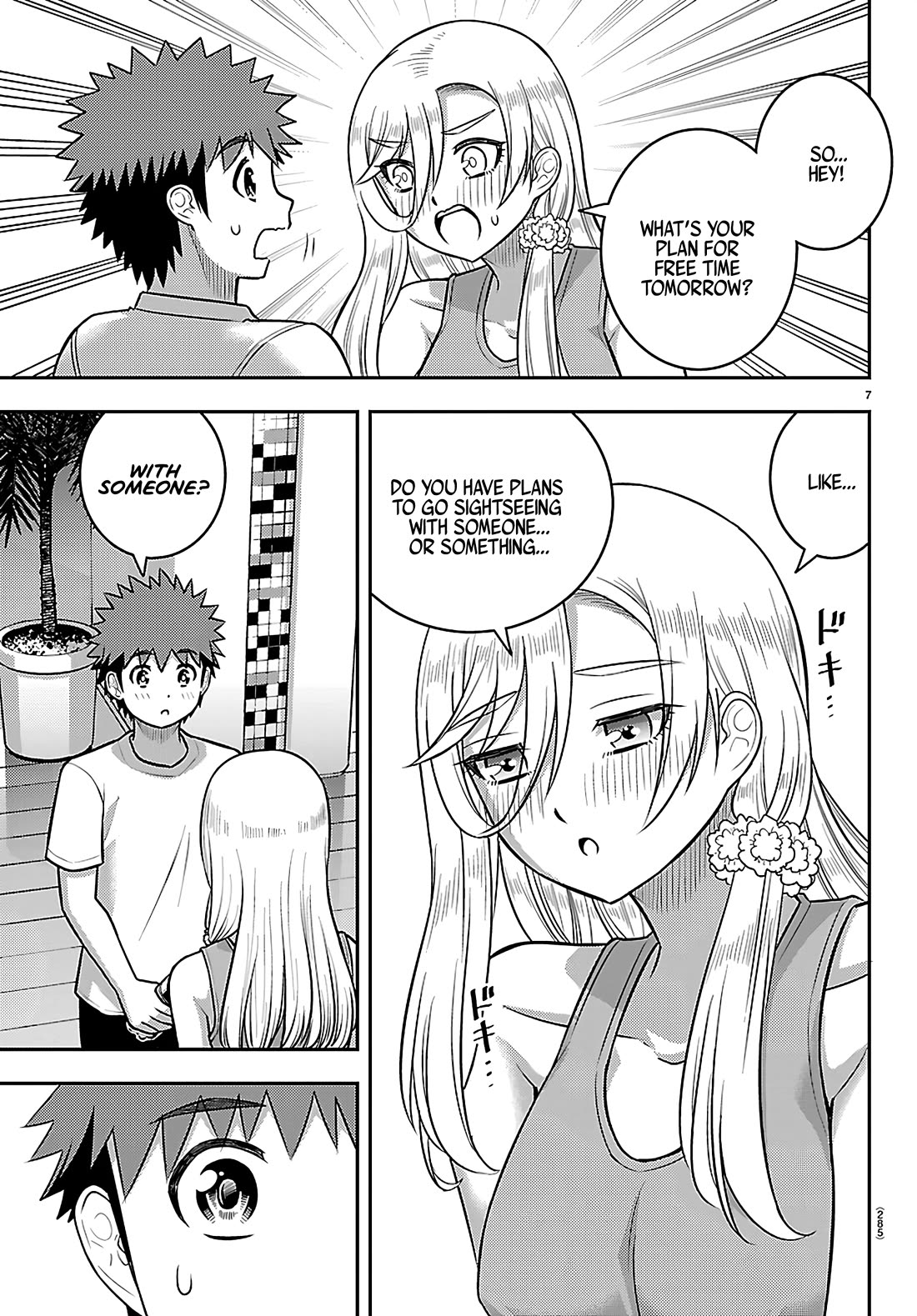 Yankee JK KuzuHana-chan Chapter 254 page 7 - Chapter 254: Sleepless Night