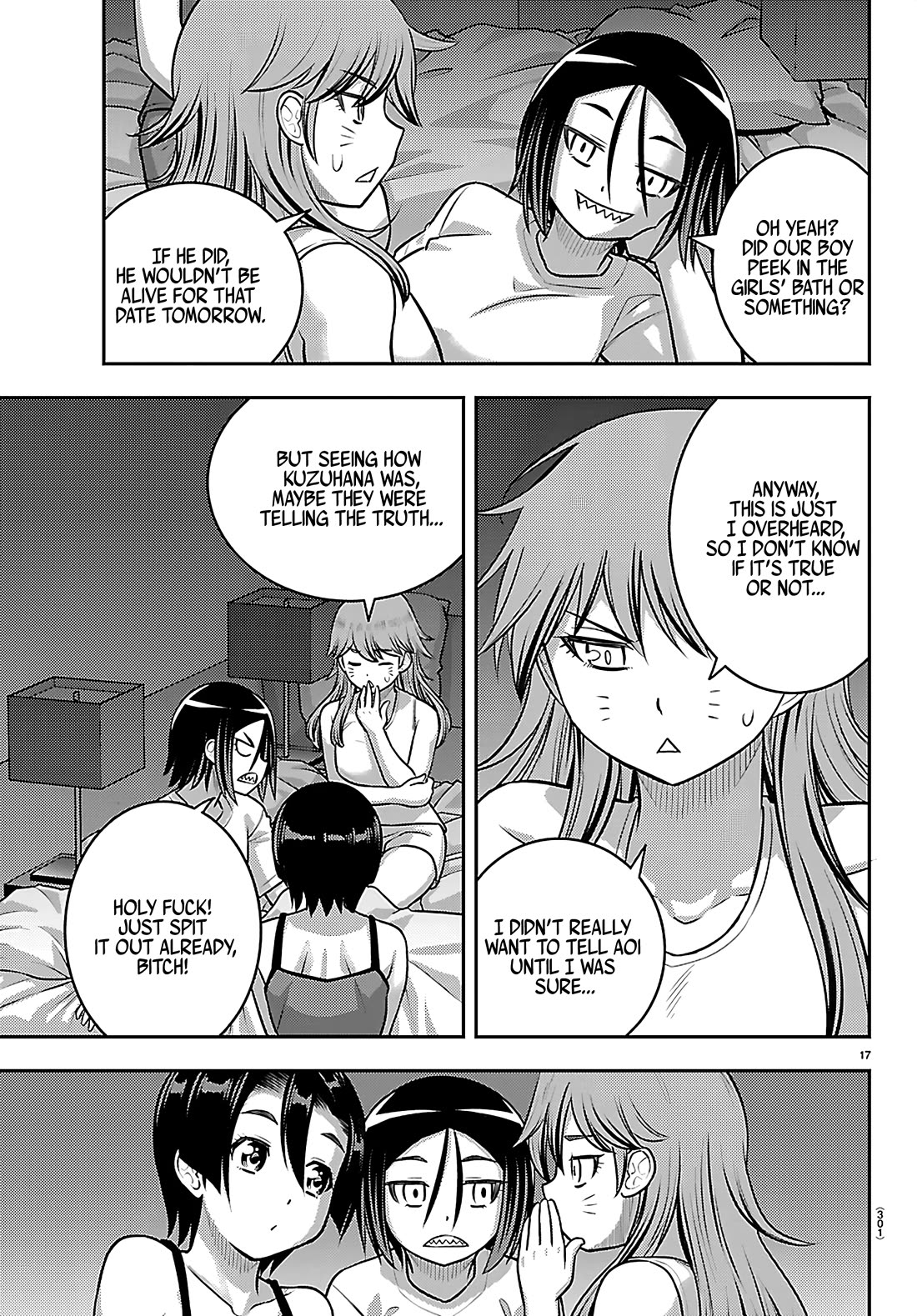 Yankee JK KuzuHana-chan Chapter 255 page 17 - Chapter 255: Unexpected Sides