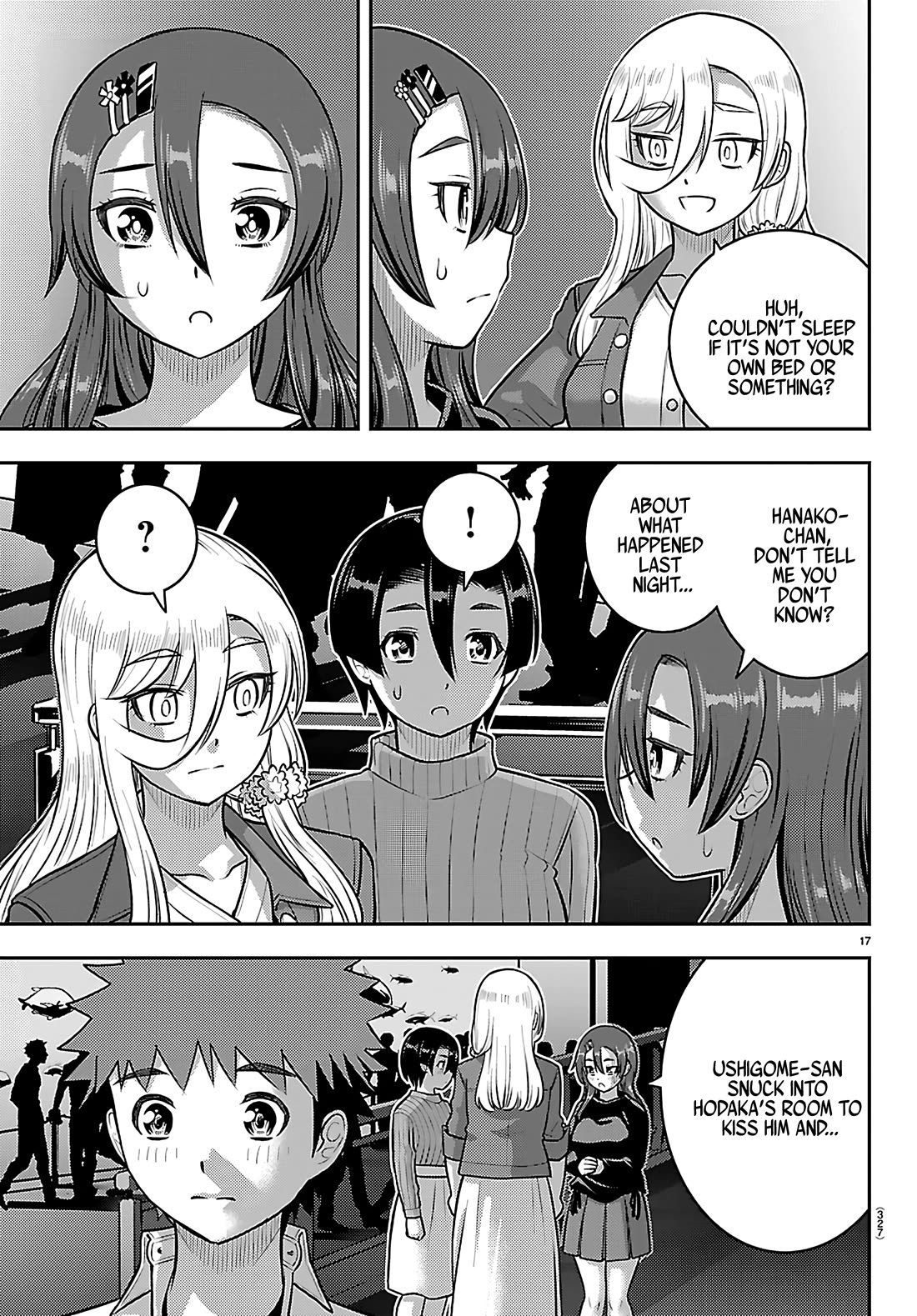 Yankee JK KuzuHana-chan Chapter 256 page 17 - Chapter 256: Sieging Ushigome