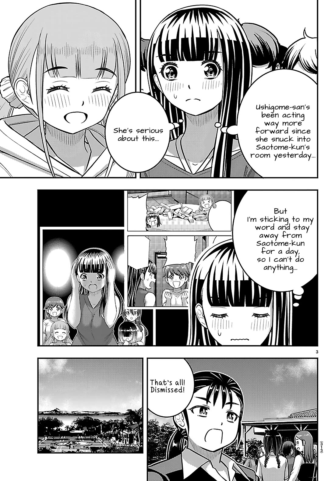 Yankee JK KuzuHana-chan Chapter 256 page 3 - Chapter 256: Sieging Ushigome