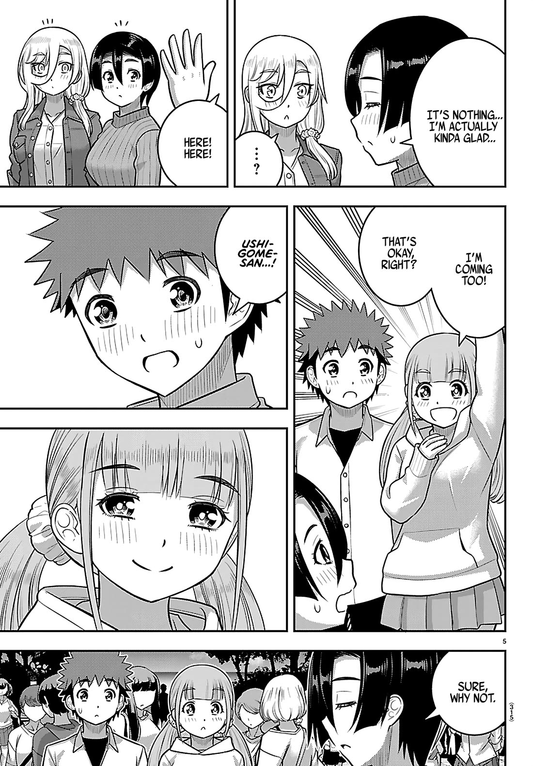 Yankee JK KuzuHana-chan Chapter 256 page 5 - Chapter 256: Sieging Ushigome