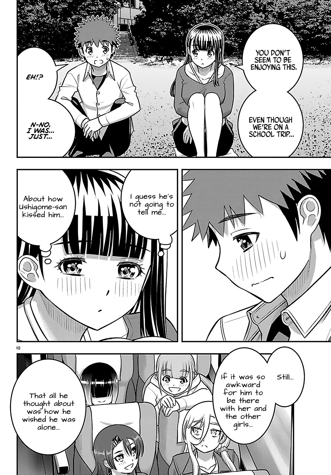 Yankee JK KuzuHana-chan Chapter 259 page 10 - Chapter 259: Just Us on the Beach
