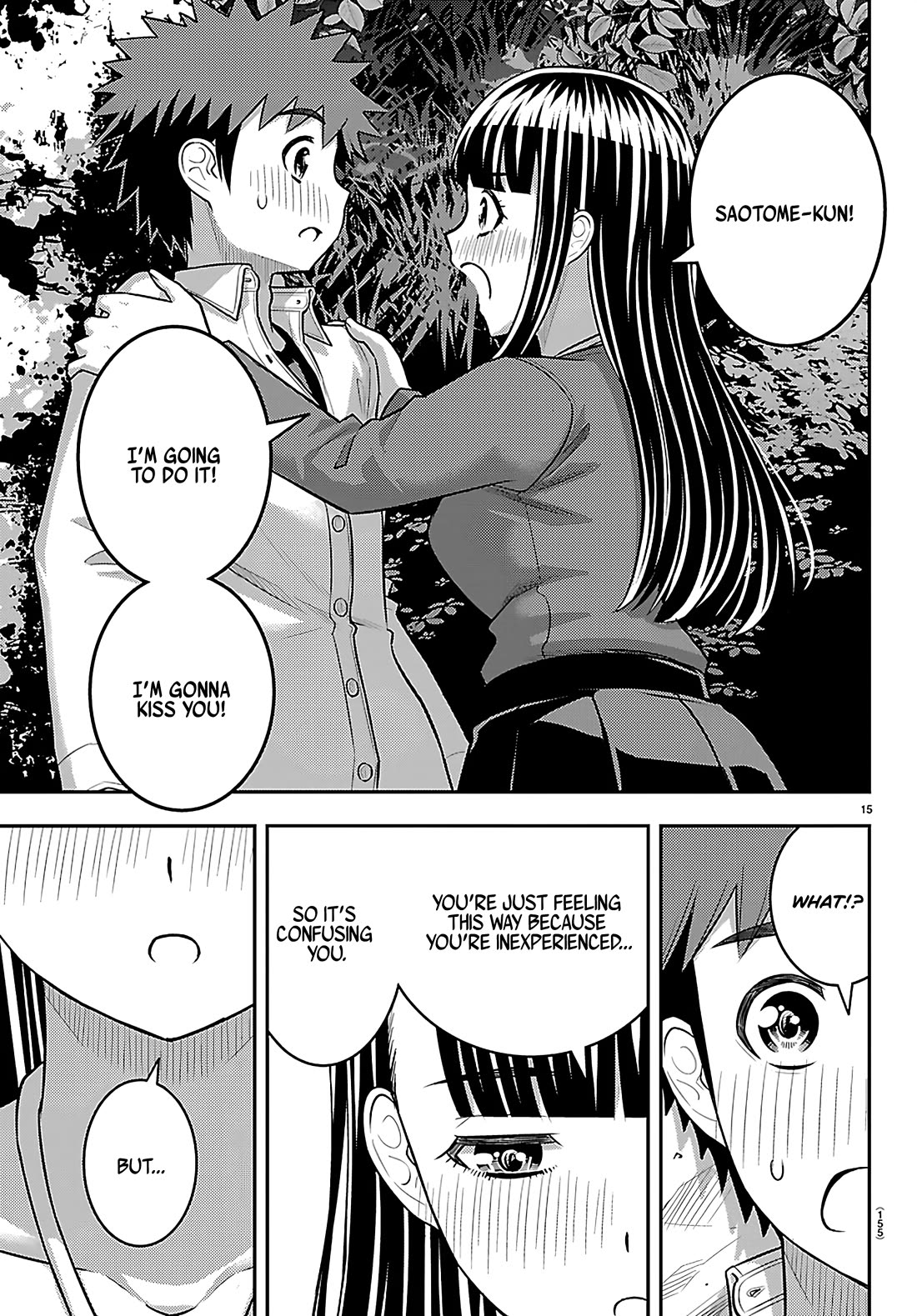 Yankee JK KuzuHana-chan Chapter 259 page 15 - Chapter 259: Just Us on the Beach