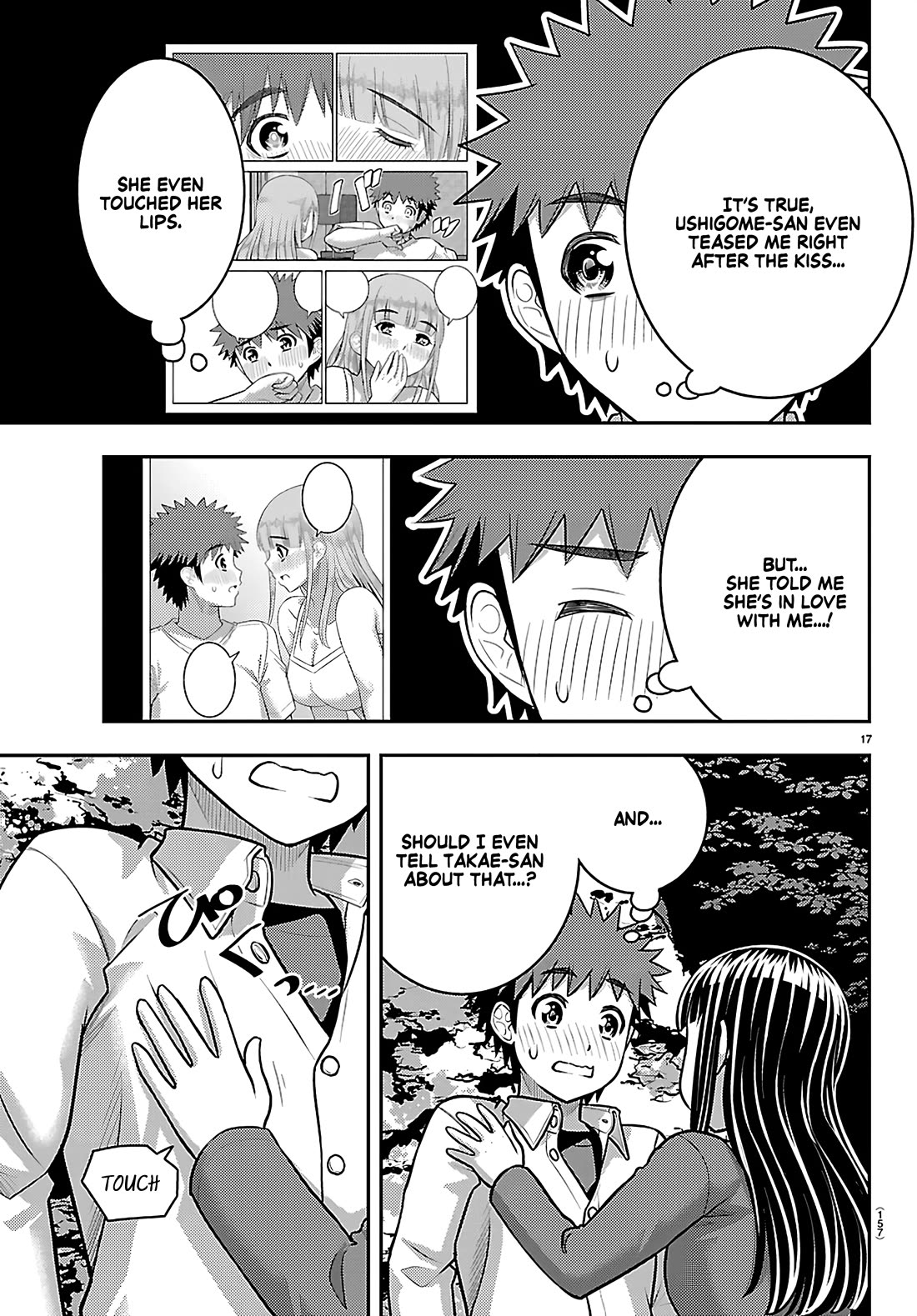 Yankee JK KuzuHana-chan Chapter 259 page 17 - Chapter 259: Just Us on the Beach