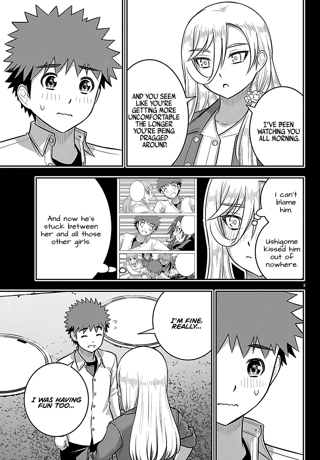 Yankee JK KuzuHana-chan Chapter 259 page 3 - Chapter 259: Just Us on the Beach