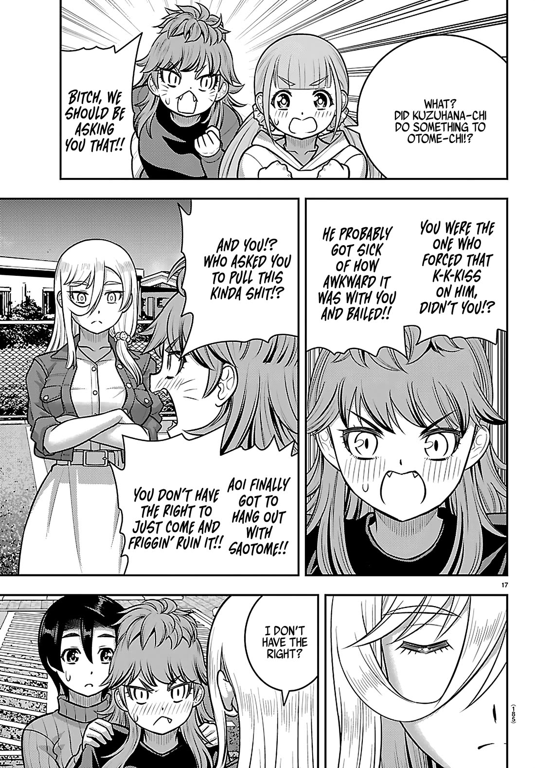 Yankee JK KuzuHana-chan Chapter 260 page 17 - Chapter 260: If I Didn't Care