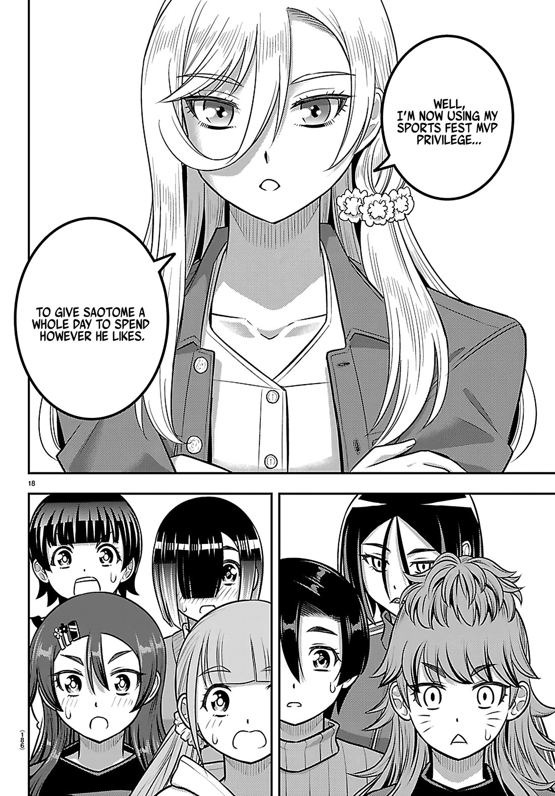 Yankee JK KuzuHana-chan Chapter 260 page 18 - Chapter 260: If I Didn't Care