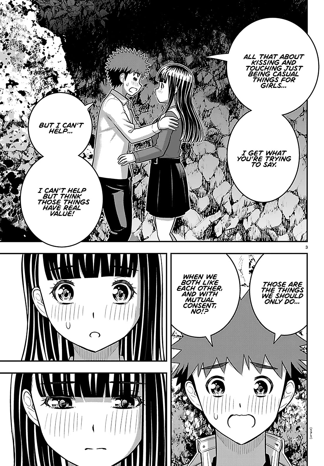 Yankee JK KuzuHana-chan Chapter 260 page 3 - Chapter 260: If I Didn't Care