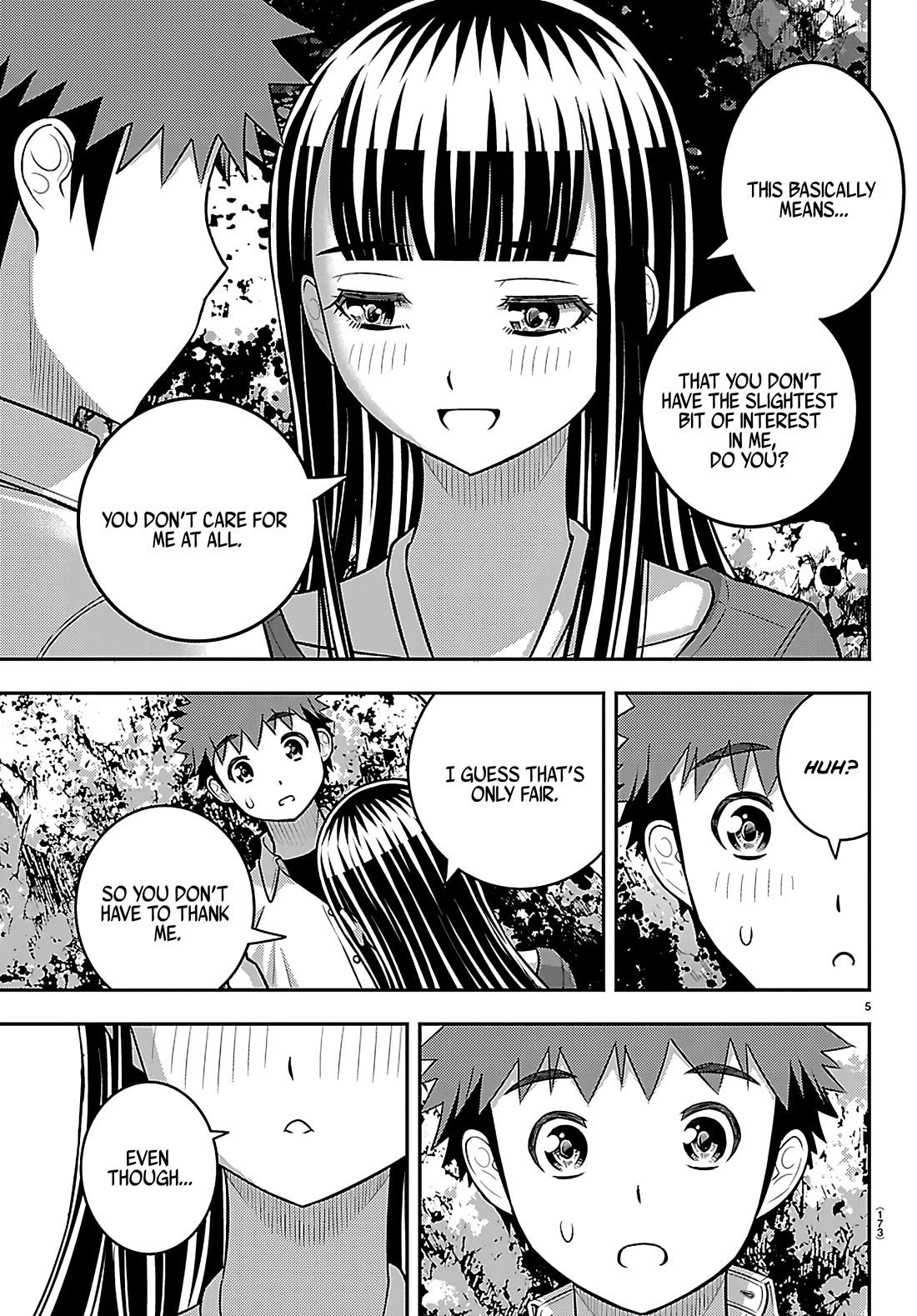 Yankee JK KuzuHana-chan Chapter 260 page 5 - Chapter 260: If I Didn't Care