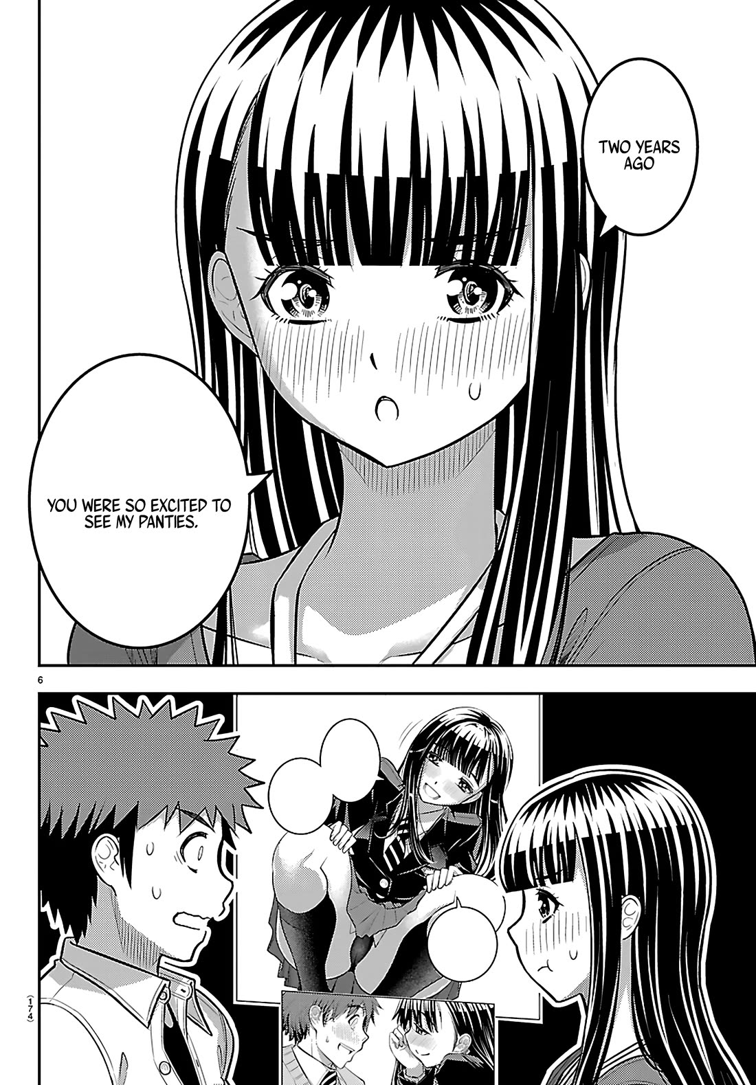 Yankee JK KuzuHana-chan Chapter 260 page 6 - Chapter 260: If I Didn't Care