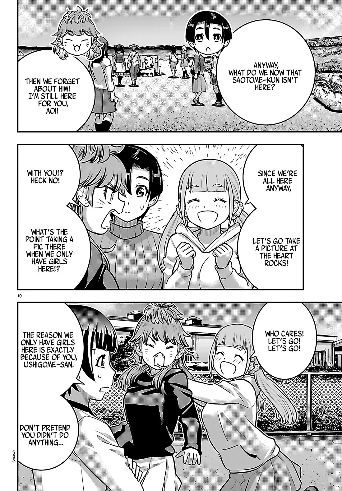 Yankee JK KuzuHana-chan Chapter 261 page 10 - Chapter 261: Thanks to her?