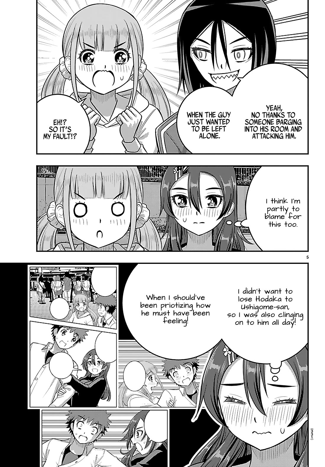 Yankee JK KuzuHana-chan Chapter 261 page 5 - Chapter 261: Thanks to her?