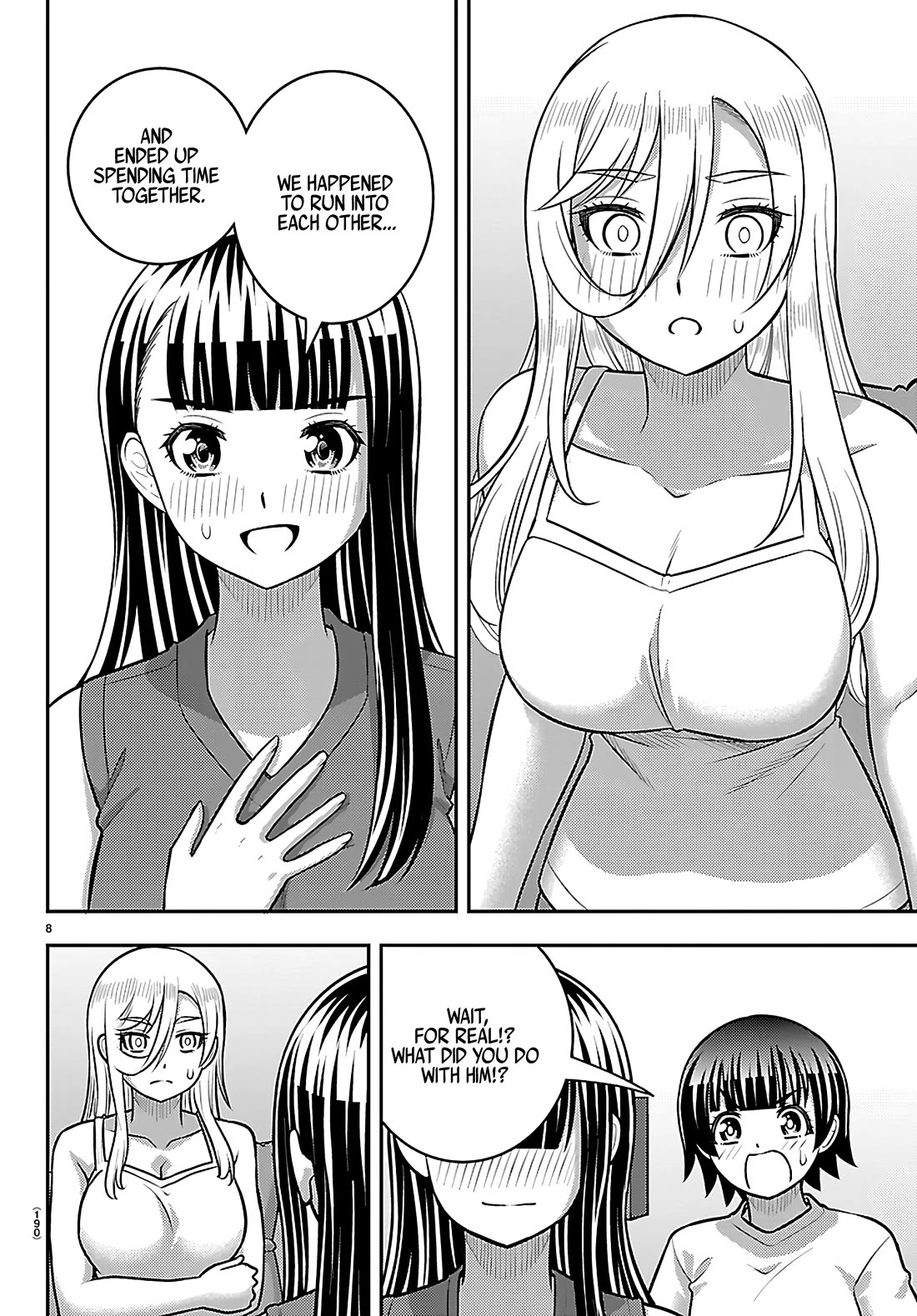 Yankee JK KuzuHana-chan Chapter 263 page 8 - Chapter 263: Conflict of Love
