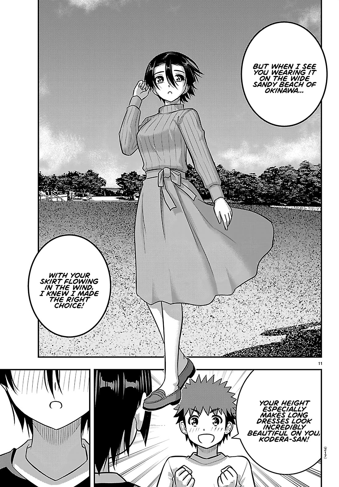 Yankee JK KuzuHana-chan Chapter 265 page 11 - Chapter 265: Watching Over You
