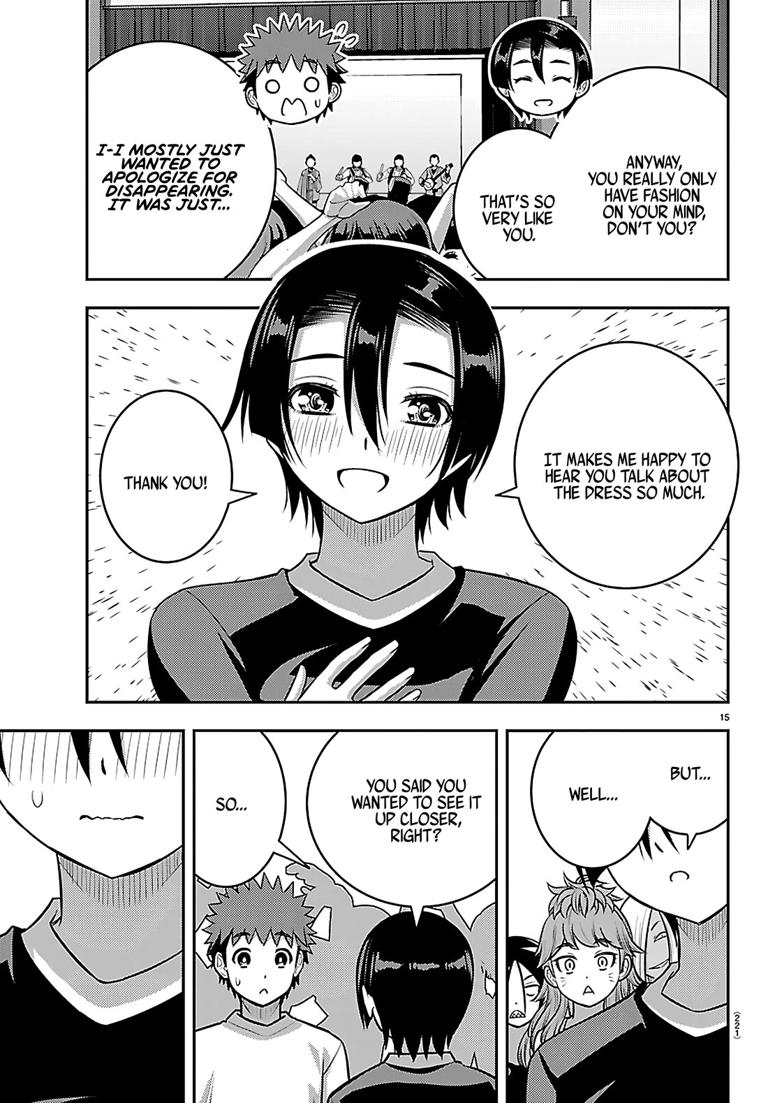 Yankee JK KuzuHana-chan Chapter 265 page 15 - Chapter 265: Watching Over You