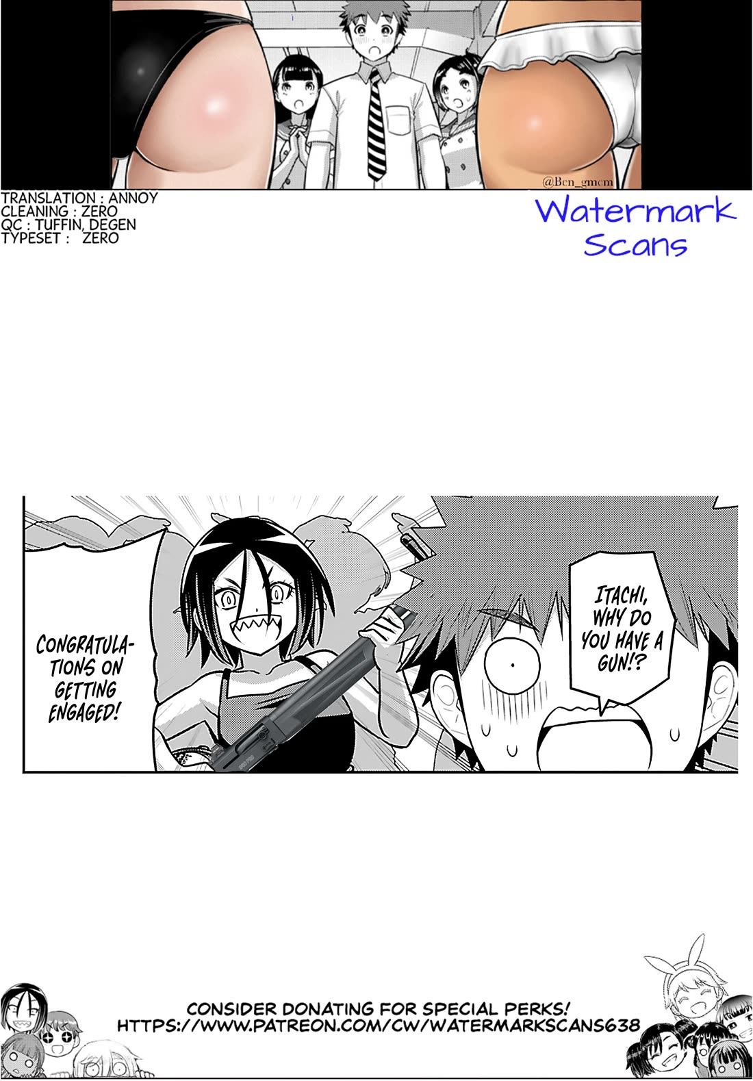 Yankee JK KuzuHana-chan Chapter 265 page 21 - Chapter 265: Watching Over You
