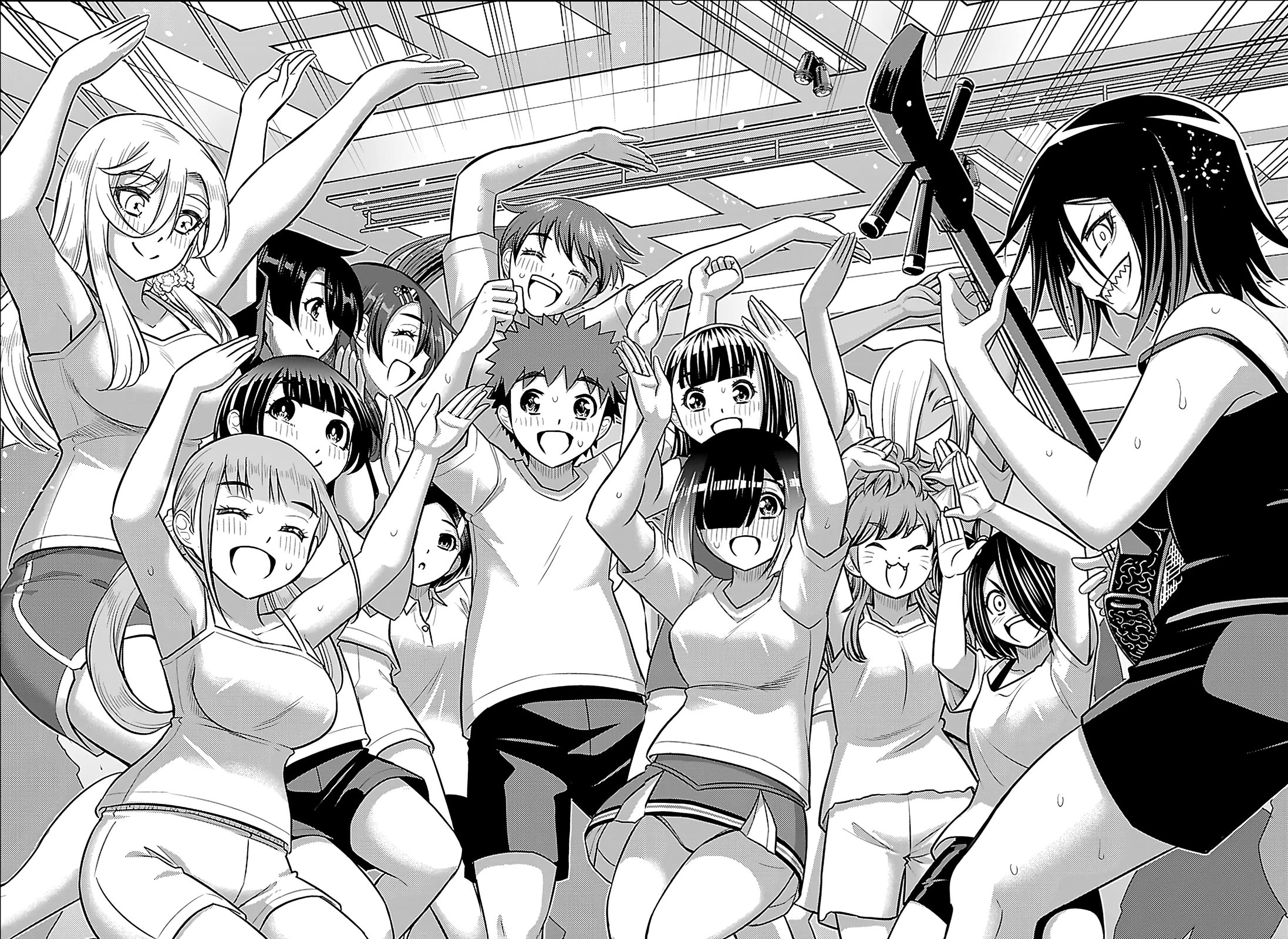 Yankee JK KuzuHana-chan Chapter 266 page 14 - Chapter 266: Chaotic Dance Floor