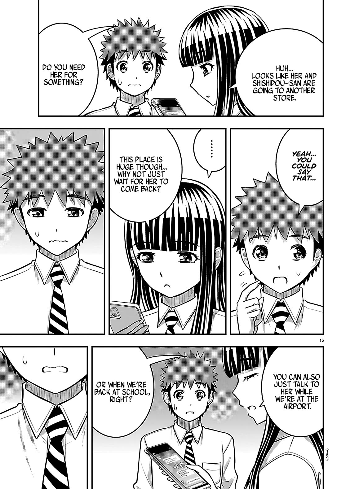 Yankee JK KuzuHana-chan Chapter 267 page 16 - Chapter 267: It has to be now