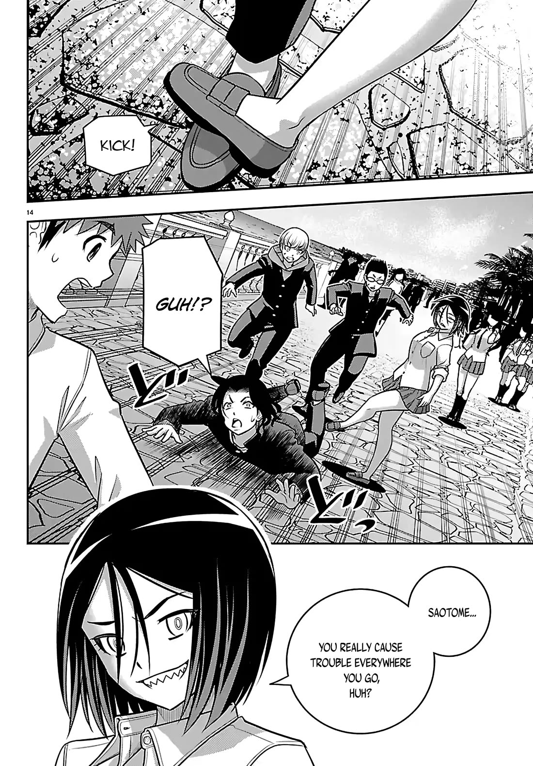 Yankee JK KuzuHana-chan Chapter 268 page 14 - Chapter 268: Regional Yankee Exchange