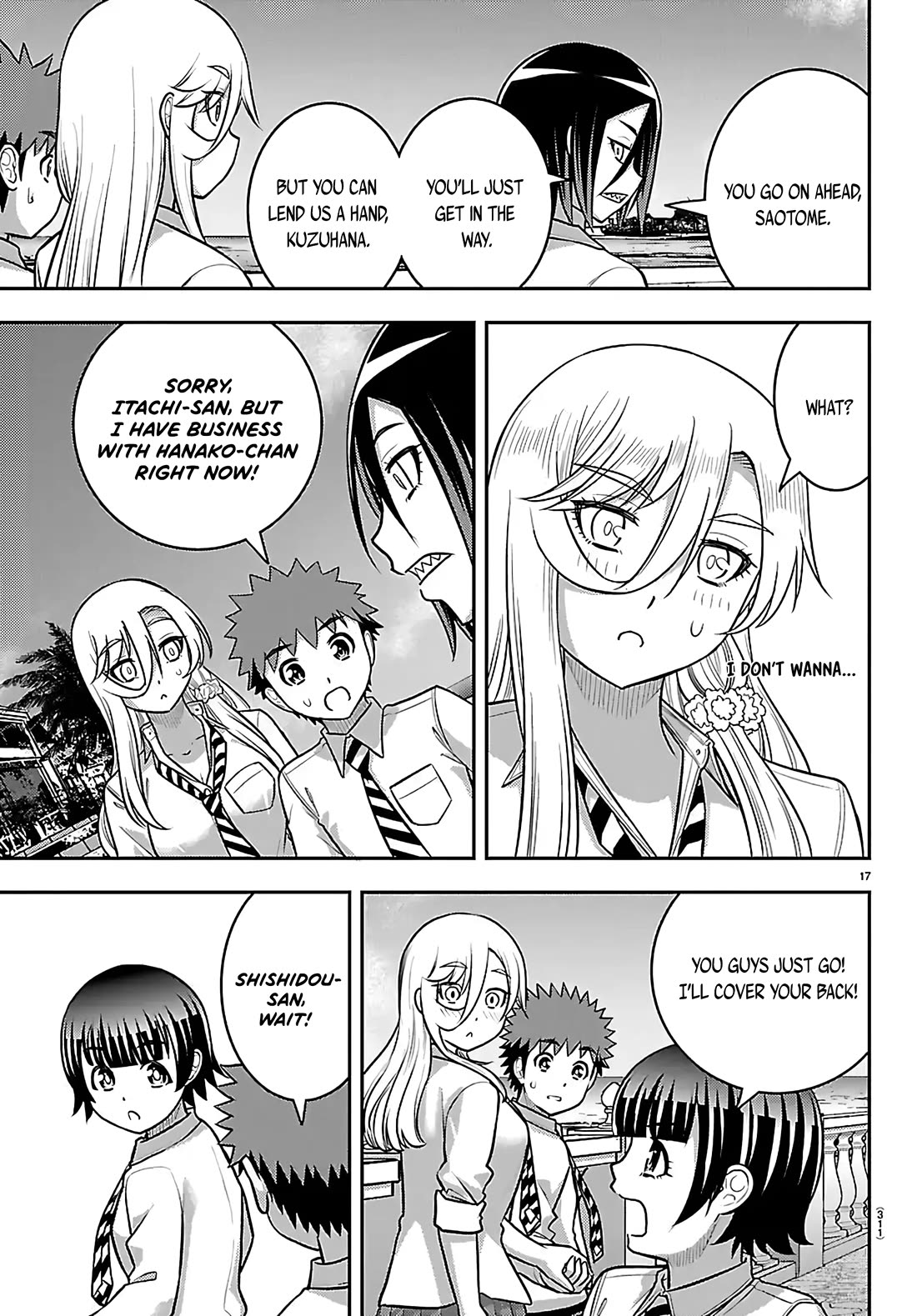 Yankee JK KuzuHana-chan Chapter 268 page 17 - Chapter 268: Regional Yankee Exchange